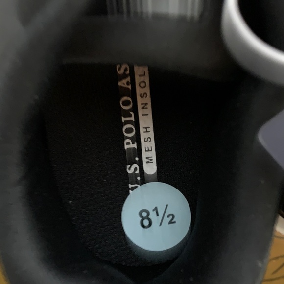 U.S. Polo Assn. Black Lace-Up Athletic Sneakers - Picture 4 of 4